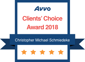 Avvo logo clients' choice award 2018