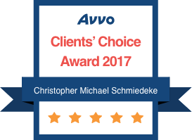 Avvo logo clients' choice award 2017