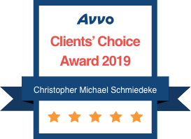 Avvo logo clients' choice award 2019