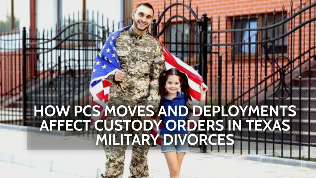 how PCS moves affect custody